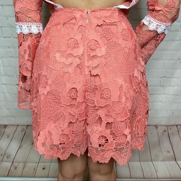 Alexia Admor Pink Contrast Lace Dress - Picture 5 of 15